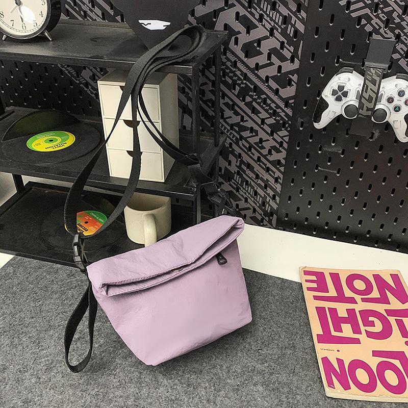 

2025 новая сумка корейская маленькая сумка милая сумка для мобильного телефона дизайн сумка через плечо маленькая сумка нишевая с высоким чувством 22*11*18 фиолетовый