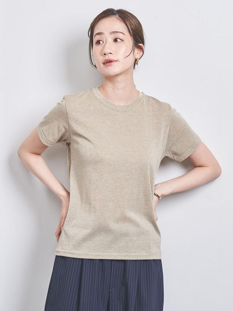 United Arrows Glitter 15172412538 0700 FREE T-Shirt SILVER(07)