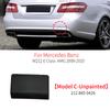 For Mercedes W212 Car Rear Bumper Tow Hook Cover Cap Accessory Replacment For Benz E Class E200 E230 E250 E260 E300 E350 E63 AMG