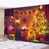 Christmas Home Decor Tapestry Psychedelic Scene Christmas Tree Bohemian Wall Backdrop Cloth