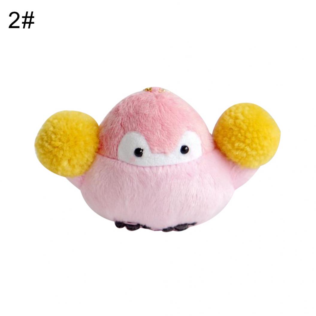 7 см прекрасный пингвин животное кукла плюшевая мягкая подвеска игрушка сумка декор — фото 5