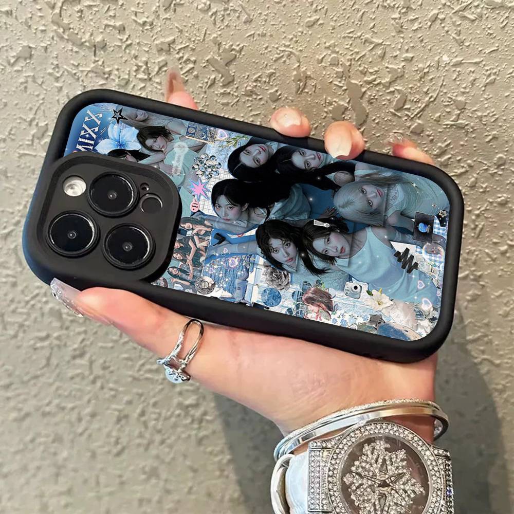 Music Album Kpop Group N-NMIXX For IPhone 17 15 13 12 11 14 Pro Max X XR XS 16 Plus Shockproof Candy Back Cover