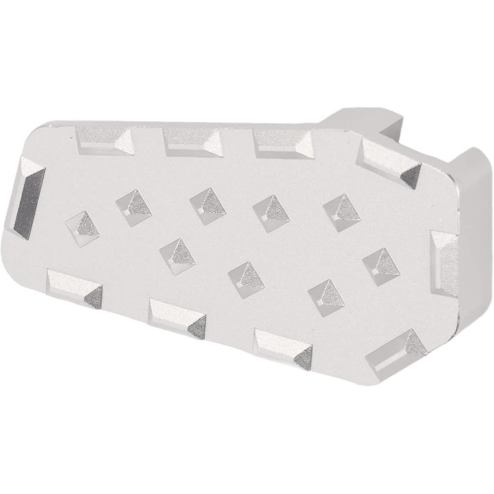 Motorcycle Foot Brake Pad, Fydun Foot Brake Lever Enlarge Pedal Aluminium alloy Rear Brake Extender Pad Extension for S1000XR 2015‑2019(Silver)