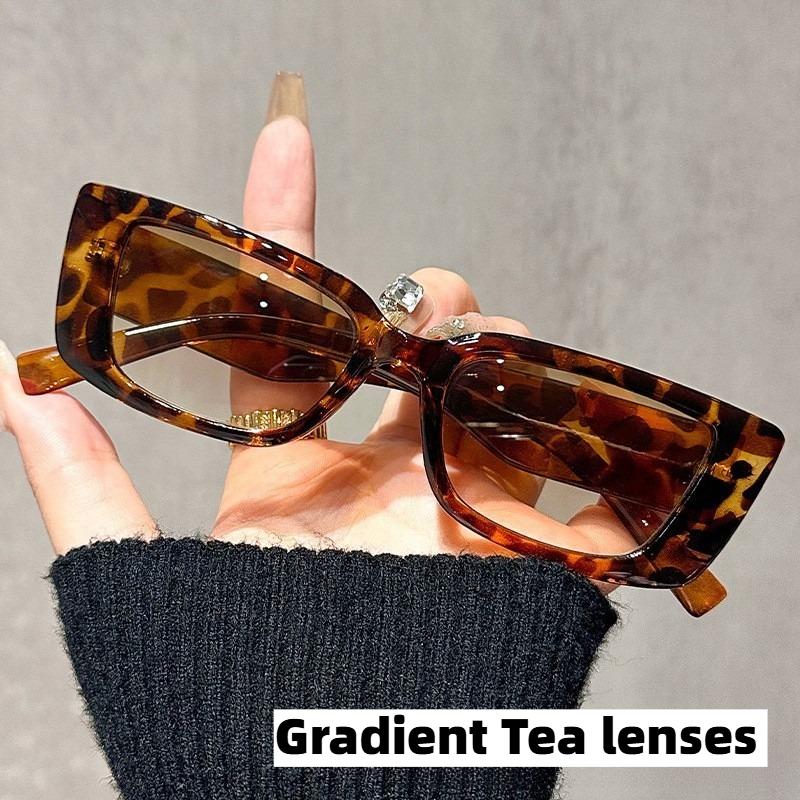 Hochwertige Mode-Sonnenbrille mit quadratischem Rahmen für Presbyopie, High-Definition, für den Außenbereich, UV-Schutz, mit Plus-Dioptrien