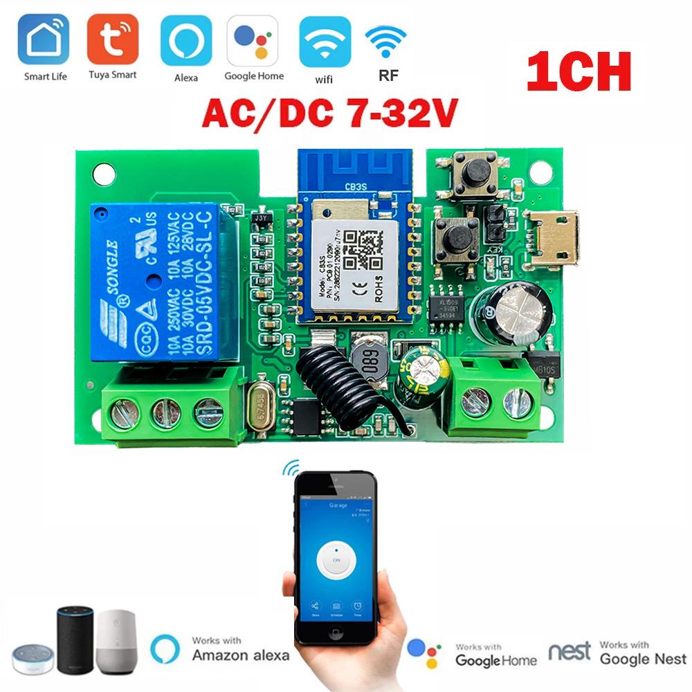 Enhanced Smart Home Remote Switch Module (7-32V)
