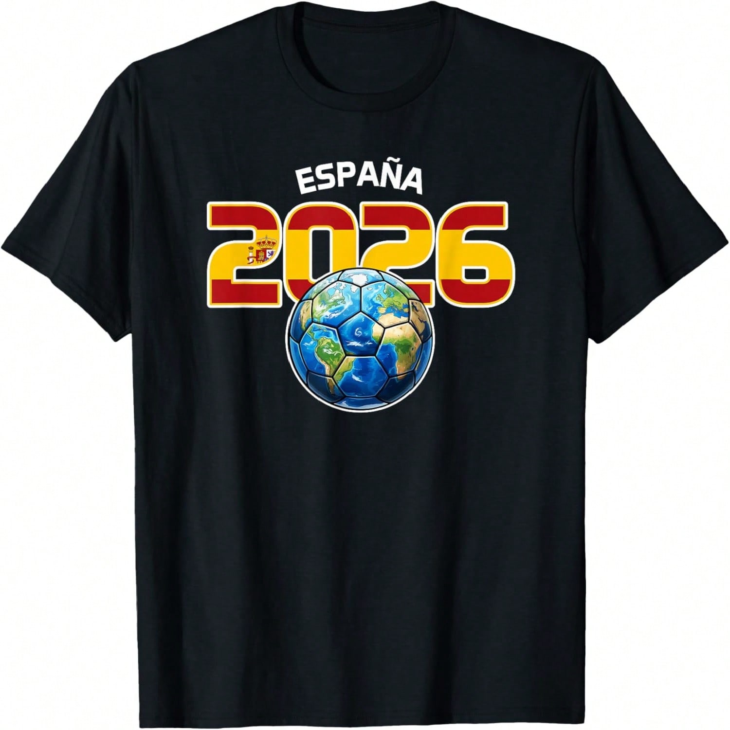 Spain 2026 World Soccer T-Shirt S