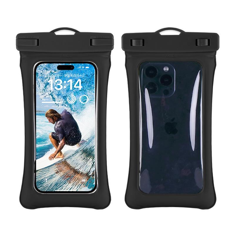 Floating Dual Airbag Waterproof Phone Case for Outdoor and Diving