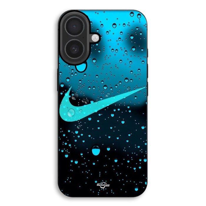 Handyhülle - MANIACASE - iPhone 17 - Silikon TPU - Schwarz - Wassertropfen schwarz