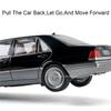1:24 W140 300sl Toys Alloy Miniature Car Diecast Model Doors Opened Sound Light Pull Abck Rubber Tires Vehice Kid Christmas Gift