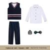 British Style Formal Plaid School Uniform Set for Girls