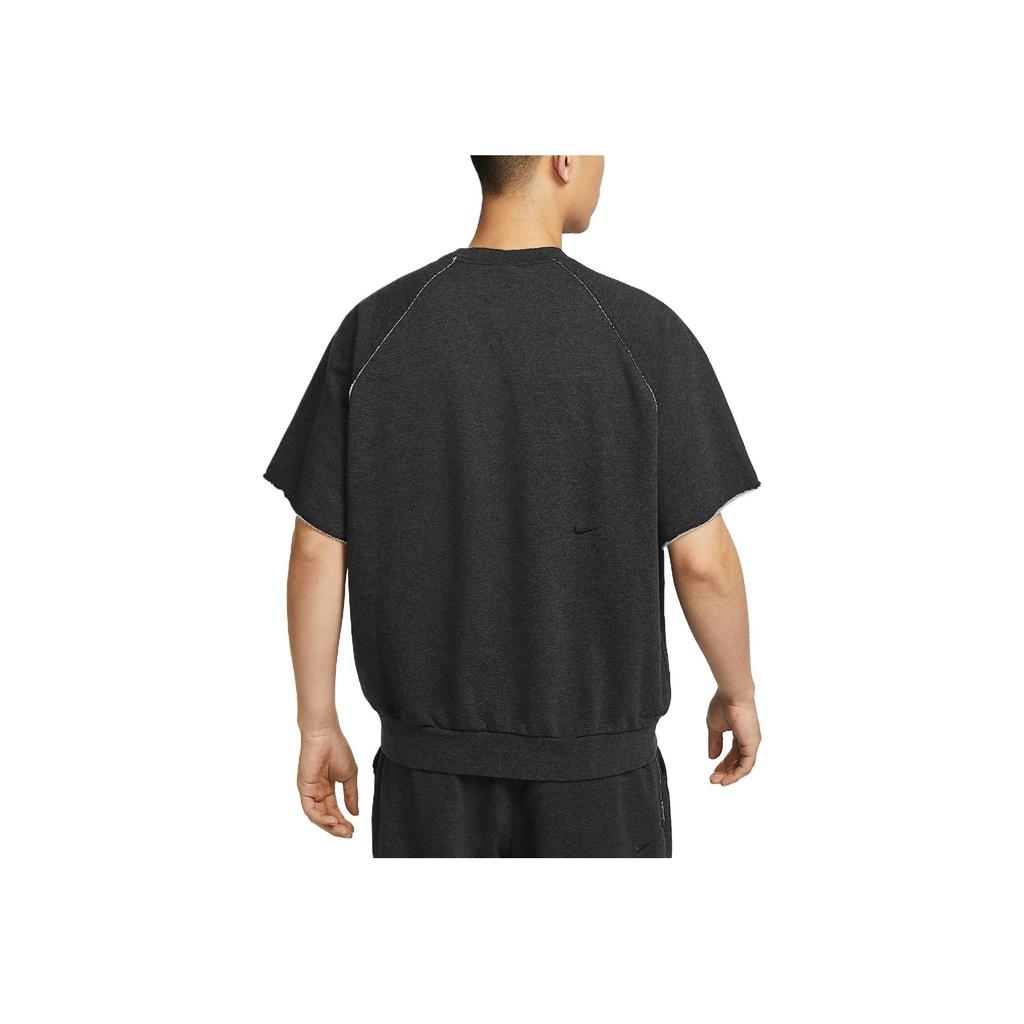 Nike Comfortable Stylish Fitting Versatile Short Sleeve Fitness Shirt Men tops Black HJ8088-010