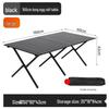 Portable Outdoor Folding Roll-Up Dining Table