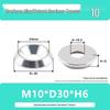 Colored Aluminum Alloy Countersunk Fish Eye Washers - M6/M8/M10