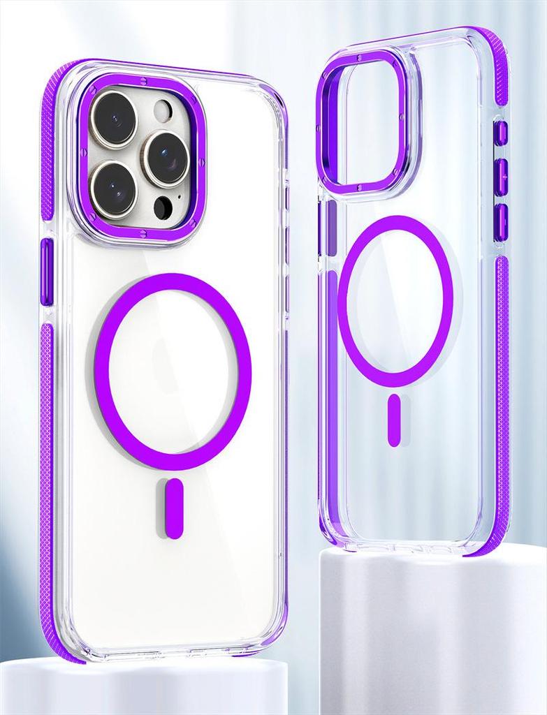 Magnetic Case for iPhone 16 Pro Max - Transparent, Premium Feel, Niche Design