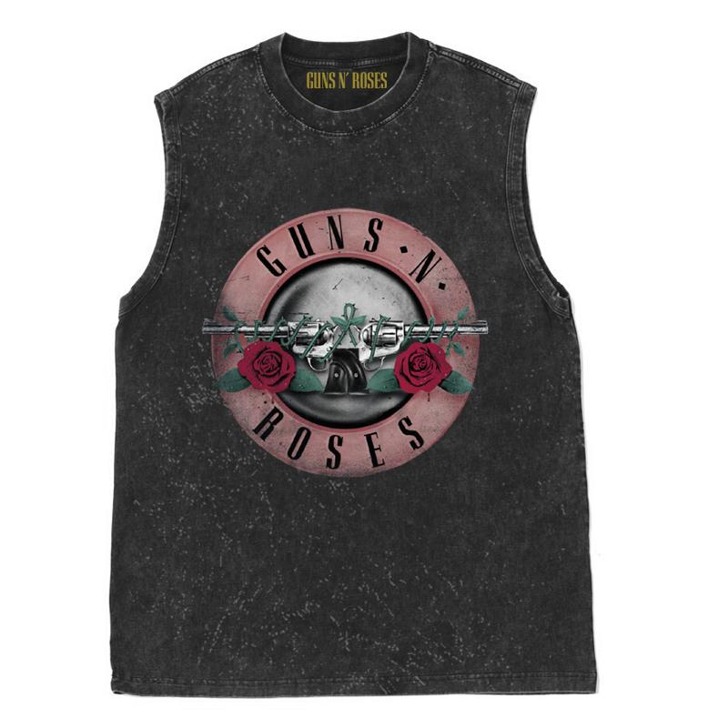 

Guns N Roses Vintage American Vintage Rock Wash Old безрукавка майка майка спортивная одежда L