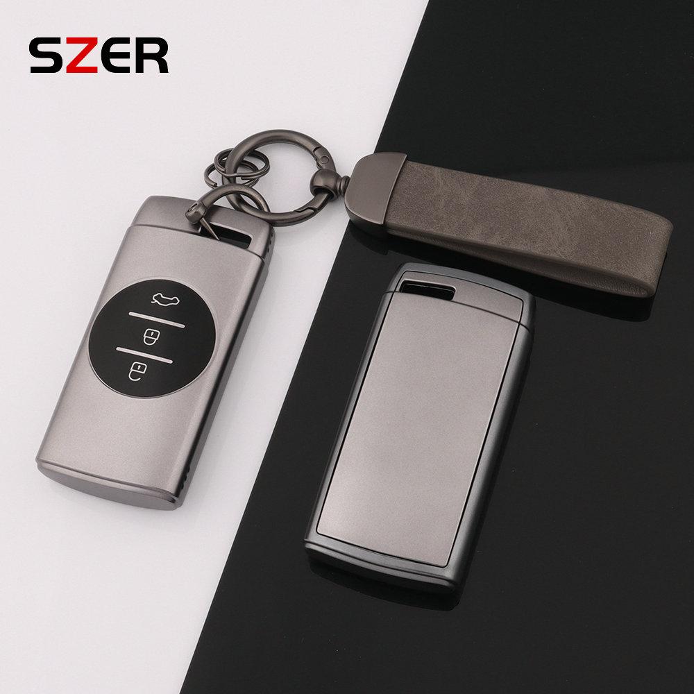 

Gun Grey TPU Car Remote Key Case Cover For Chery Tiggo 7 pro 8 Pro Exeed Tiggo 2 3x Arrizo 5 Pro Gx 5x EQ7 2021 Bag Accessories