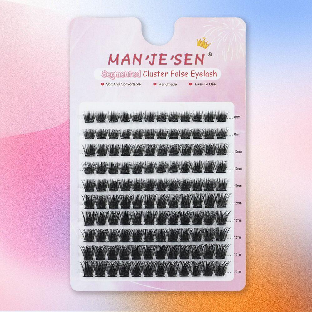 Natural Look 120/144/240 Pcs Lash Clusters DIY Eyelash Extension Kit  for Beginners