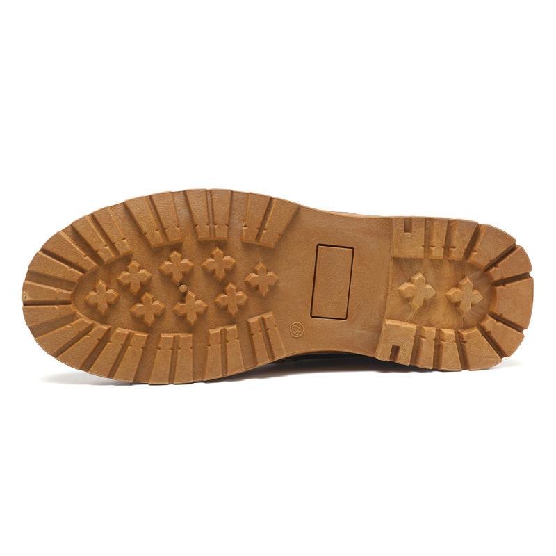 Neue Herren Martin Stiefel Leder Schnürschuhe Freizeitschuhe Herrenmode Plateau Sport Trendschuhe