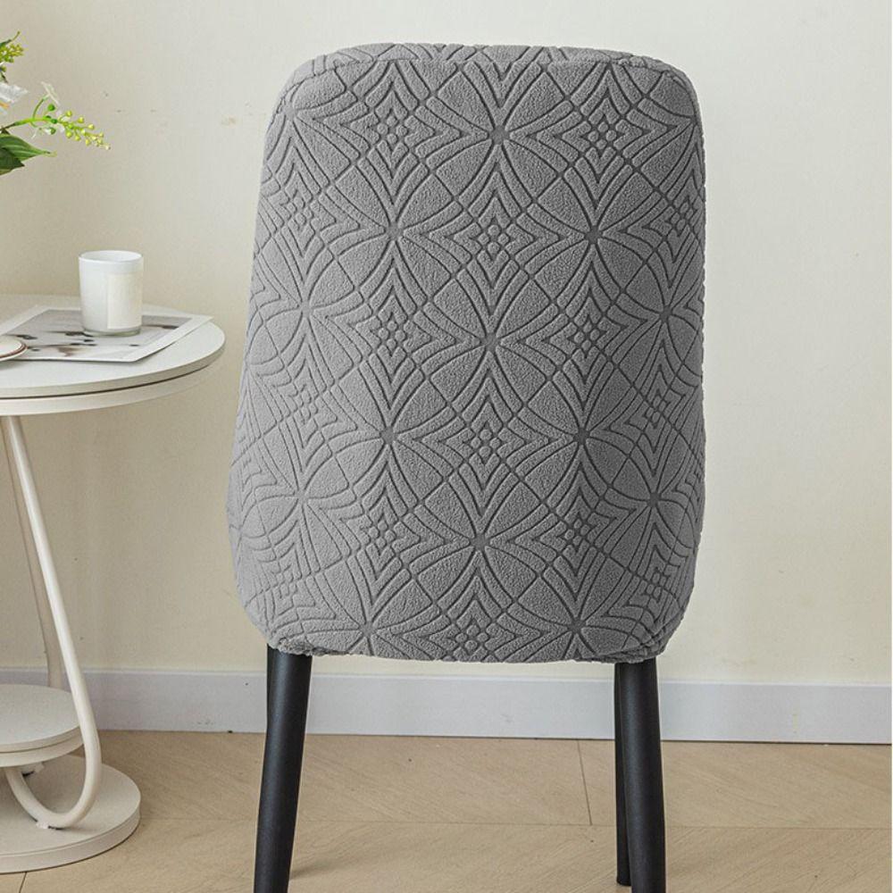 Elastic Jacquard Chair Cover Soft Chair Cushion Protective Case Seat Cover  Home/office