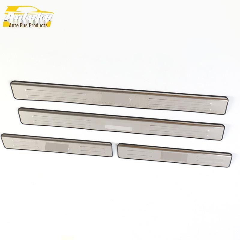 Golf 6 Stainless Steel Door Sill Protector & Bumper Welcome Pedal Sticker