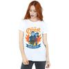 Disney Womens/Ladies Onward Let The Quest Begin Cotton Boyfriend T-Shirt