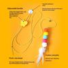 Interactive Hanging Simulation Cat Toy Teaser Wand Funny Self-Entertaining Kitten Play Tool Essential Cat Supplies