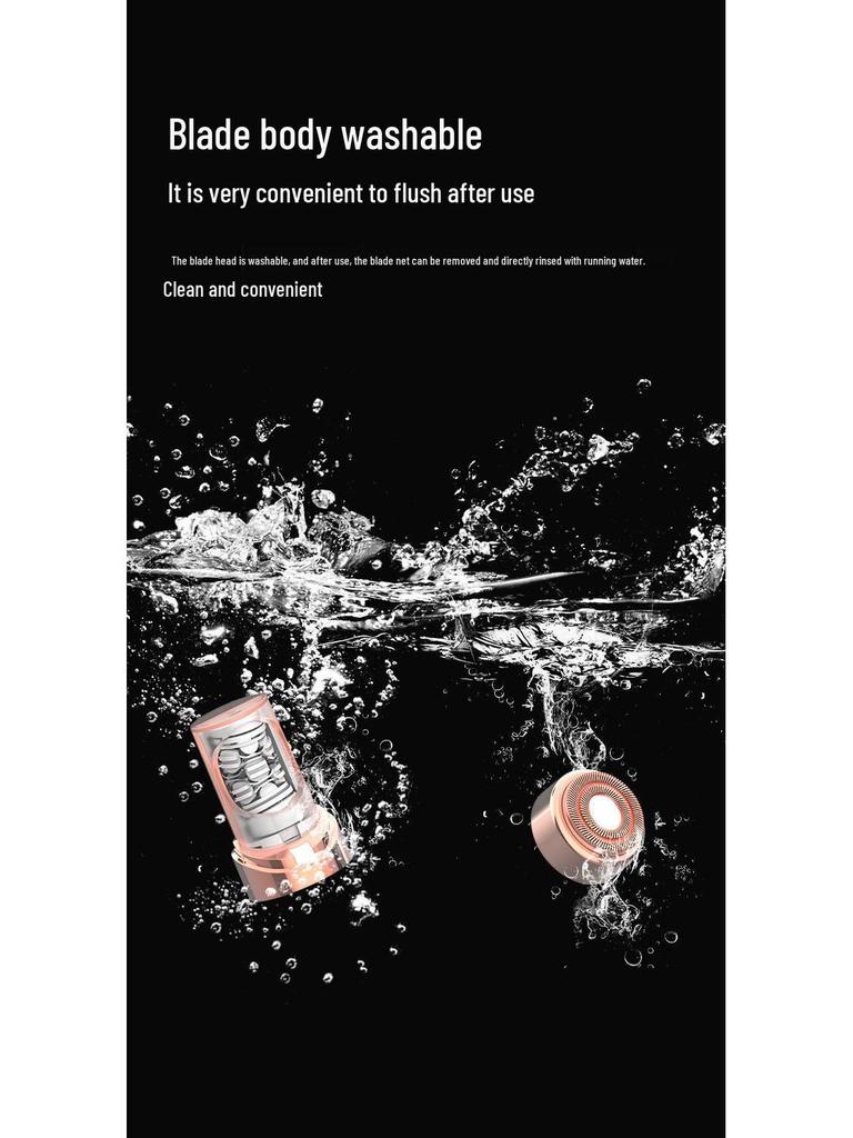 Multifunctional Dual-Head Electric Shaver & Depilator for Men & Women