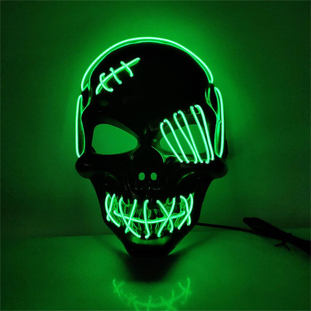 Buy New Style LED Halloween Party Glowing Mask Carnival Mask for Party ...