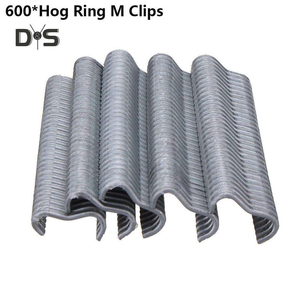 DYS TOOL SHOP Ring Pliers or 600pcs M Clips Staples Anti-slip Handle Metal Hand Tool