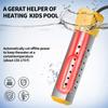 Portable Immersion Heater Element 2500W Hot Water Automatic Power Off  EU Plug