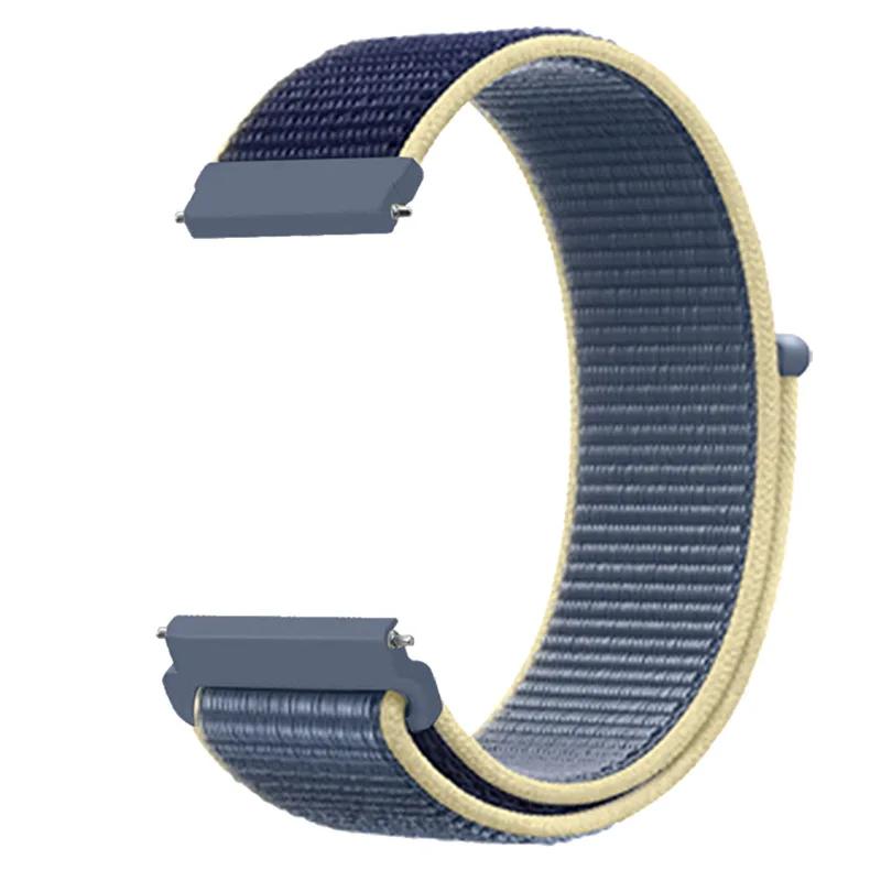 

22 мм 20 мм Нейлоновий ремінець-петля для Huawei Watch 5 46 мм Дихаючий браслет Correa для Huawei Watch GT5 Pro/GT5/GT4 3 GT2e 46 мм width 22mm