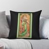 Alphonse Mucha Seasons Spring Square Pillowcase Polyester Linen Velvet Printed Zip Decor Pillow Case Bed Cushion Case 18"