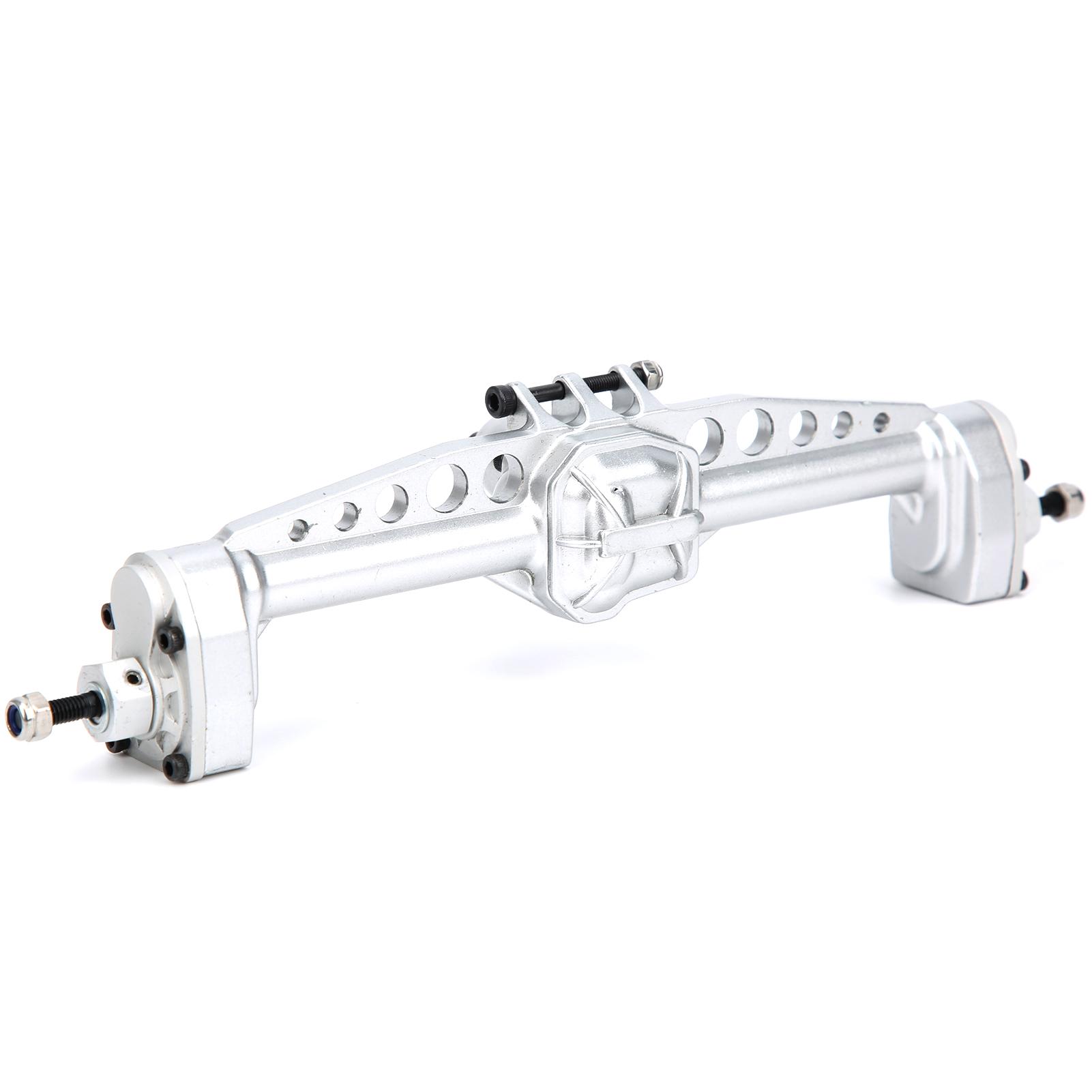 

RC Car Metal Rear Portal Axle Assembly for 1 10 SCX10 III RC Crawler Accessories срібний