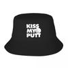 2025 New Kiss My Putt Funny Bucket Hat Tactical Cap For Girls Men's