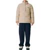 FILA Down Jackets Unisex Beige Stand Collar Moderate FS2DJE4101X-BEG