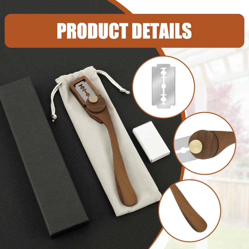 Handheld Baking Dough Knife Kit with Replaceable Blades Precision Cutting Dough Contouring Knife Bread Pattern Proofing Tools