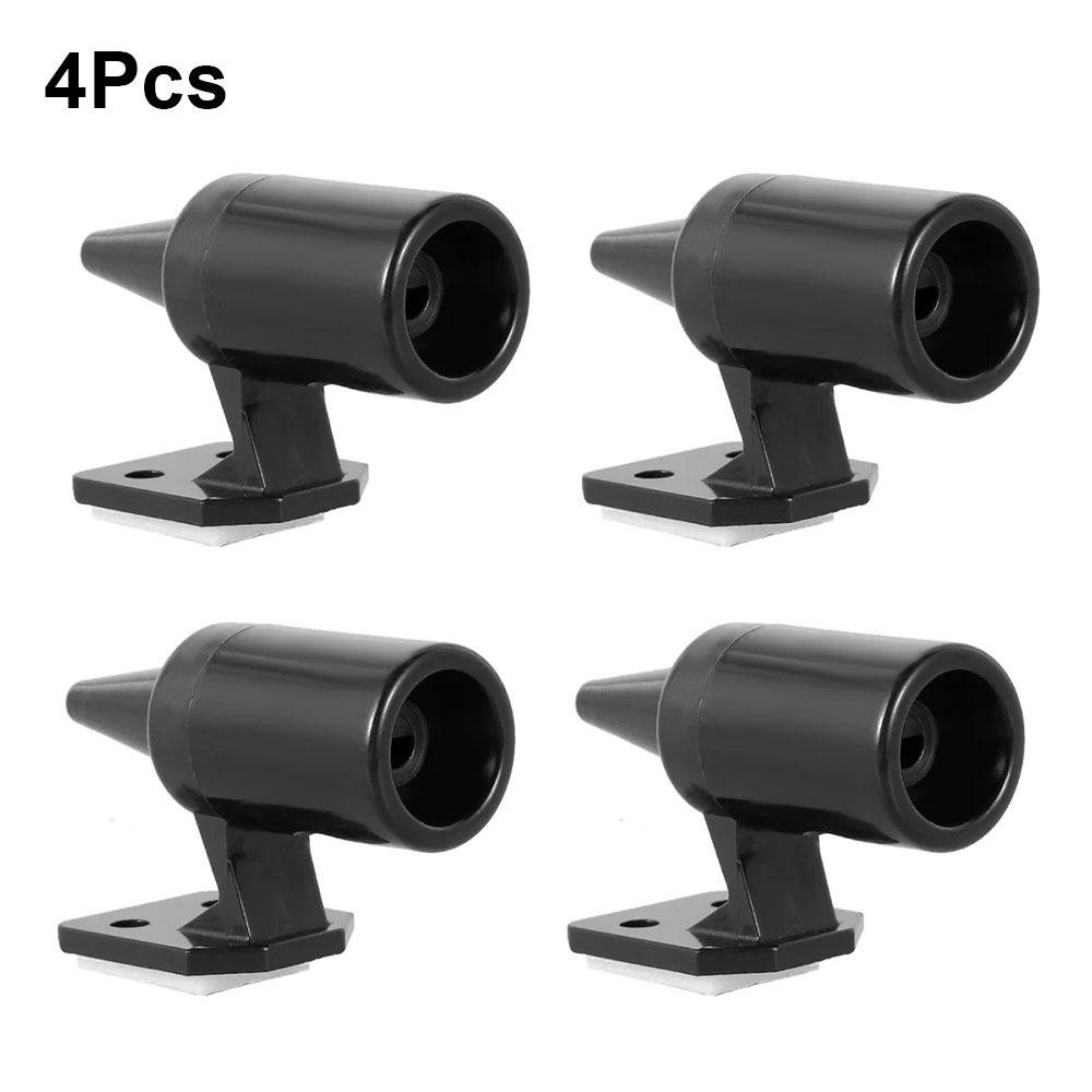 2/4 Stück Neuer tragbarer Hirschabweiser Mini wetterfestes Tierwarnpfeifen Kollisionsschutz-Sirene für Fahrzeug Feld Drive