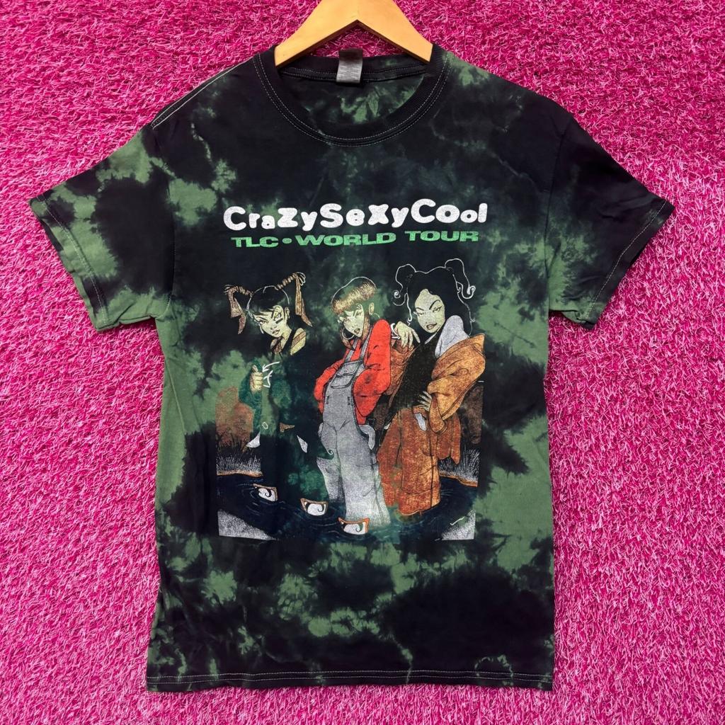 TLC Crazy Sexy Cool Tie Dye Retro Tshirt