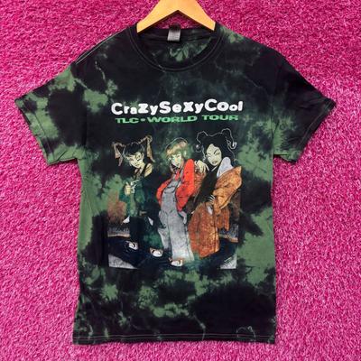 TLC Crazy Sexy Cool Tie Dye Retro Tshirt