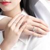 New Ice Island Spirit Snake Couple Ring Light Luxury Niche Premium Enamel Opening Ring Valentine's Day Girlfriend