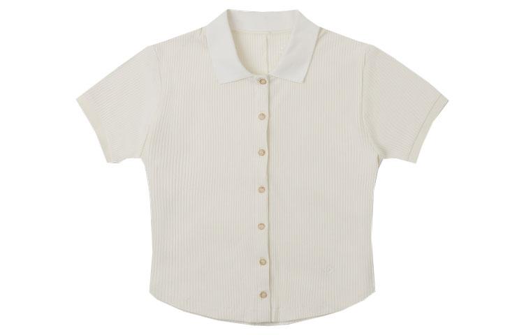 Converse Polo Shirt Women s White 10027237-A01 XL