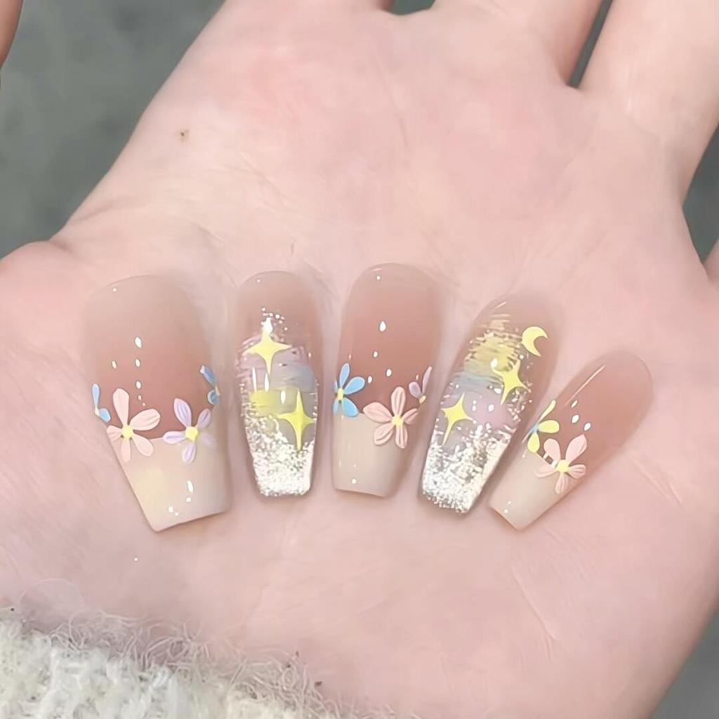 Monet Nail Art Stickers - New Year Oil Painting, Cat Eye, Gentle Whitening, Wearable Nails.