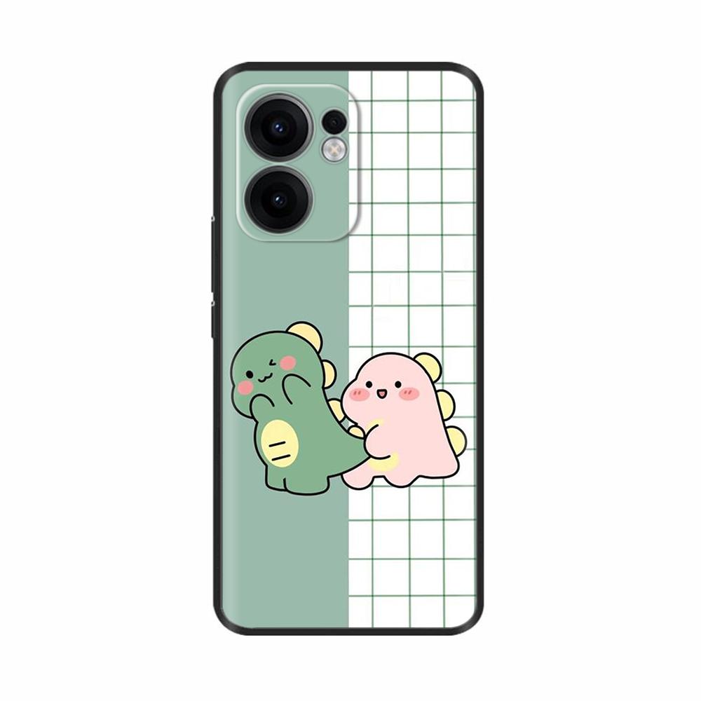 Phone Case For Oppo Reno13 F Case Cute Anime Cartoon Soft Liquid Silicone Coque For OPPO Reno13 FS Case RENO13F CPH2699 Fundas