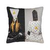 Metal Angine de Poitrine Rock Music Square Pillowcases Polyester Home  Cushion Case Creative Decorative Pillow Cover