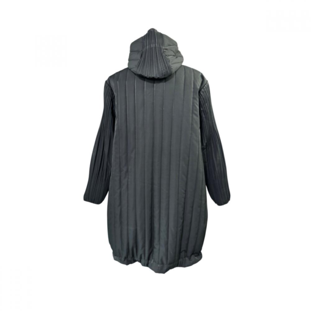 High Frequency Padding Hood Long Coat Lswco011