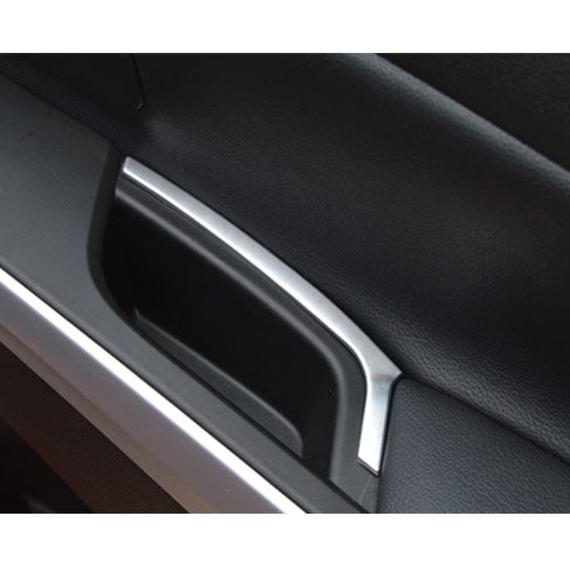For Suzuki S-cross Scross SX4 2014 2015 2016 2017 Car Style Cover Trim Door Inner Handle Bowl Armrest Handrail Trim 4PCS