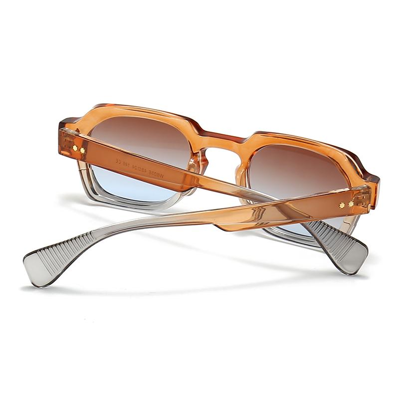 Cross-Border European and American Narrow Frame Export Sunglasses Trendyy Retro Sunglasses 6056