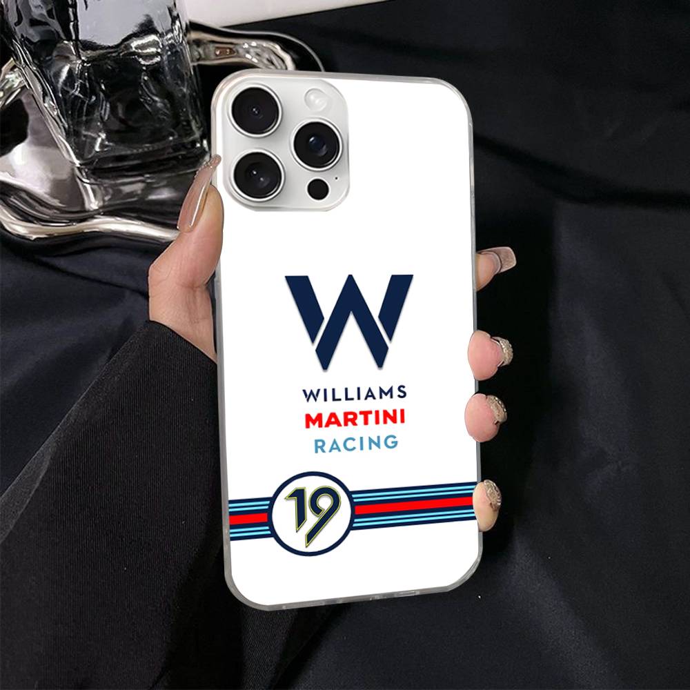 M-Martini Racing Horizontale Streifen Handyhülle Für IPhone 17 16 15 14 13 12 11 Plus Pro Max Satin Bunt Glänzende Hülle