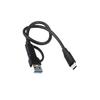 D3493 30cm 0.3m Usb 3.0+type-c To Type-c Pd Data Cable