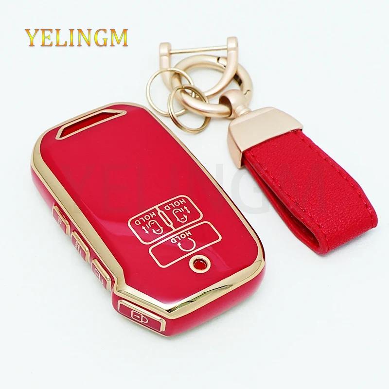 7 Buttons Tpu Car Remote Key Case Cover Shell For Kia Carnival Sedona Carnival Ka4 Ex Sx Lx Fiesta Accessories